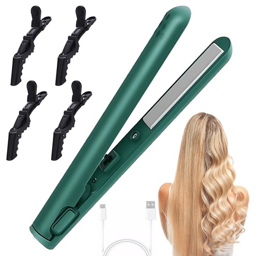Mini hair straighteners - 2-in-1,