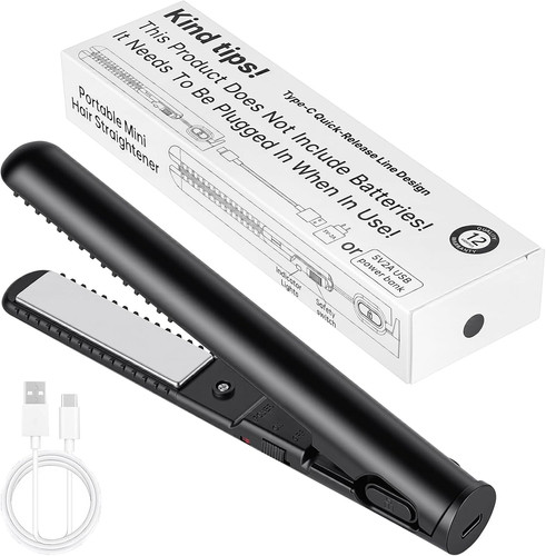 Mini hair straightener for - hair,