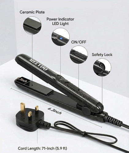 Ceramic mini hair - mini, straightener