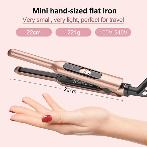 Ceramic mini hair - hair, straightener
